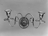 Sconce, Silver plate on copper