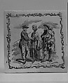 Tile, John Sadler, Earthenware, transfer-printed, British