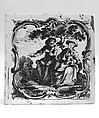 Tile, John Sadler, Earthenware, transfer-printed, British