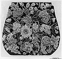 Chair Seat, Sarah Tyler (1718–1764), Linen embroidered with wool, American