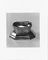 Salt, Jacob Hurd (American, Boston, Massachusetts 1702/3–1758 Boston, Massachusetts), Silver, American