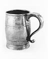 Mug, Parks Boyd  American, Pewter, American