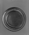 Plate, Benjamin Harbeson Jr. American, Pewter, American