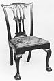 Side chair, Mahogany, American
