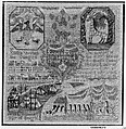 Sampler, Laura Hyde (American, 1787–1857), Silk embroidery on linen, American