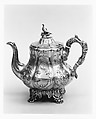 Teapot, Ball, Tompkins and Black  American, Silver, American