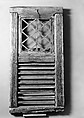 Window with Shutter, Pine, American