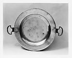 Hot Water Plate, Henry Will (1734–ca. 1802), Pewter, American
