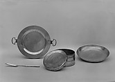 Dish, Thomas Danforth, III (1756–1840), Pewter, American