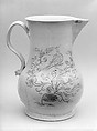 Pitcher, Stoneware, British (American market)