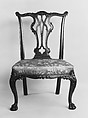 Side chair, Mahogany, American