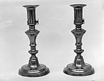 Candlestick, Barlow  American, Brass, American