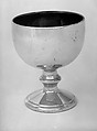 Goblet, Earthenware, lusterware, British (American market)