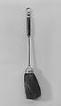 Fire Brush, Brass, wood, horsehair, American