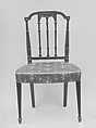 Side Chair, Mahogany, ash, cherry, American