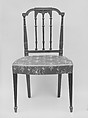Side Chair, Mahogany, ash, cherry, American