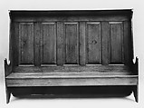 Settee, Pine, American