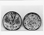 Plate, Attributed to Henry Troxel (active 1799–1829), Earthenware; Redware with sgraffito decoration, American