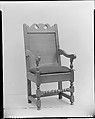 Joined armchair, Black walnut, American