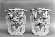 Vase, Parian porcelain, American
