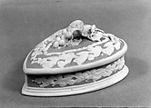 Box, Parian porcelain, American