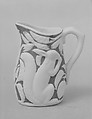 Pitcher, Parian porcelain, American