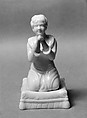 Figure of Praying Samuel, United States Pottery Company  American, Parian porcelain, American