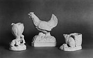 Matchsafe, Parian porcelain, American