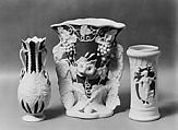 Vase, Parian porcelain, American