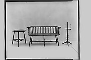 Windsor Table, Tulip poplar, maple, ash, American