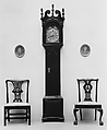 Tall Clock, William Huston (ca. 1730–1791), Mahogany, poplar, cherry, American