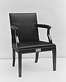Armchair, Thomas Affleck  American, Mahogany, American