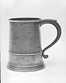 Mug, Thomas Danforth Boardman  American, Pewter, American