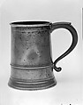Mug, Thomas Danforth Boardman  American, Pewter, American