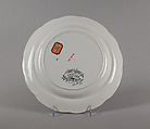 Plate, Enoch Wood &amp; Sons (British, active Burslem, 1818–46), Earthenware, transfer-printed, British (American market)