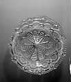 Bowl, Lacy pressed glass