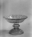 Compote, Lacy pressed glass