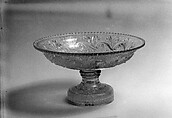 Compote, Lacy pressed glass