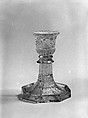 Candlestick, Boston & Sandwich Glass Company  American, Lacy pressed glass, American