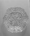 Bowl, Lacy pressed glass