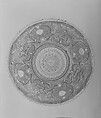Bowl, Lacy pressed glass, American