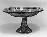 Compote, Boston & Sandwich Glass Company  American, Lacy pressed glass, American
