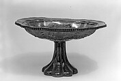 Compote, Lacy pressed glass