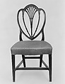 Side Chair, Mahogany, ash, tulip poplar, satinwood, American