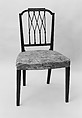 Side Chair, Mahogany, maple, ash, white pine, American