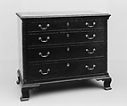 Chest of Drawers, Mahogany, tulip poplar, yellow pine, American