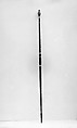 Official Staff, Wood; Curly maple, ivory, fabric, brass