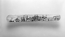 Scrimshaw, Probably bone or ivory