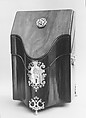 Knife Box, Lewis Fueter (active ca. 1769–75), Mahogany, mahogany veneer, white pine, tulip poplar, American