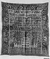 Sampler, Mary Parker (1792–1835), Silk and cotton on linen, embroidered, American